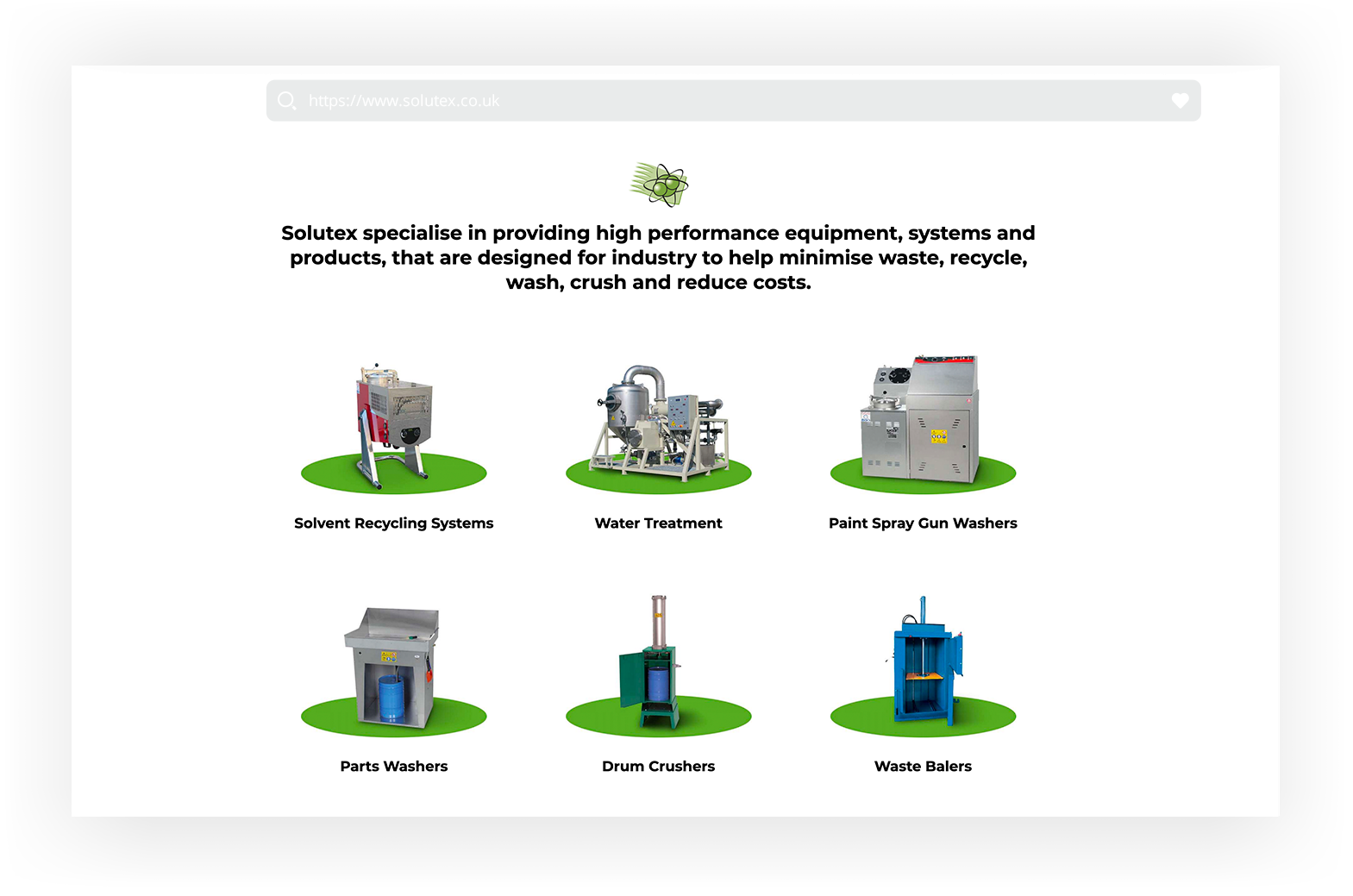 Solutex Website – New design Solutex Website - New design